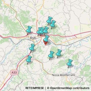 Mappa Piazza Parrocchiale, 14030 Azzano d'Asti AT, Italia (6.32667)
