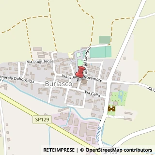 Mappa Piazza Roma, 3, 10060 Buriasco, Torino (Piemonte)