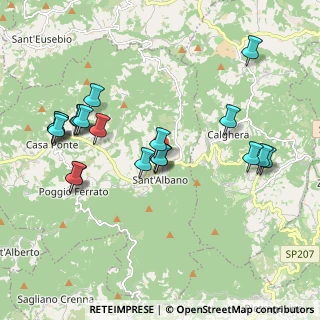 Mappa Str. Costa Croce, 27050 Val di Nizza PV, Italia (2.0619)