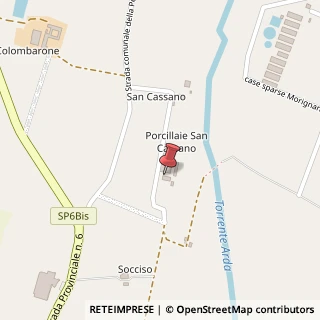 Mappa Cascina S. Cassano, 1, 29014 Castell'Arquato, Piacenza (Emilia Romagna)