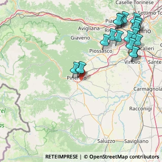 Mappa Stradale Baudenasca, 10064 Pinerolo TO, Italia (22.109)