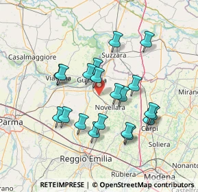 Mappa Via Zecchiere, 42017 Novellara RE, Italia (13.063)