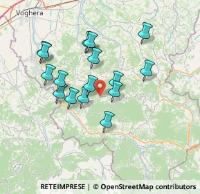 Mappa Frazione, 27050 Val di Nizza PV, Italia (6.30063)