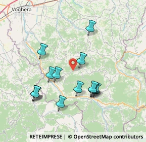 Mappa Frazione, 27050 Val di Nizza PV, Italia (7.33429)