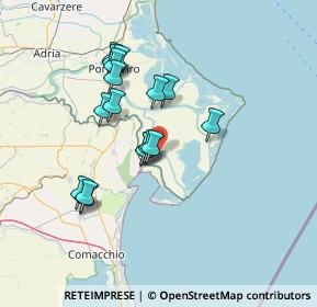 Mappa Via Marina, 44020 Goro FE, Italia (12.42176)