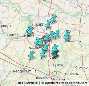 Mappa Via Don Luigi Sturzo, 42042 Fabbrico RE, Italia (10.0465)