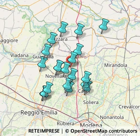 Mappa Via Don L. Sturzo, 42042 Fabbrico RE, Italia (11.7345)