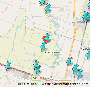 Mappa Strada Baganzola, 43126 Vicomero PR, Italia (3.13133)