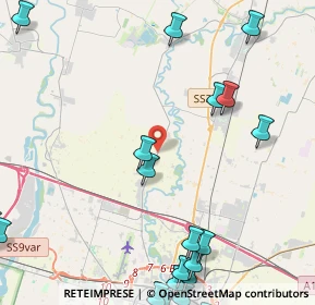 Mappa Strada Baganzola, 43126 Vicomero PR, Italia (6.456)