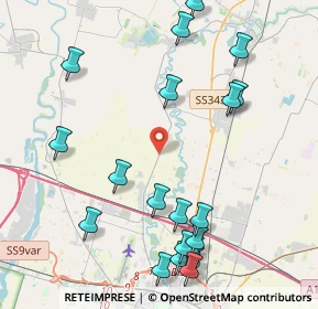 Mappa Strada Baganzola, 43126 Vicomero PR, Italia (5.0405)