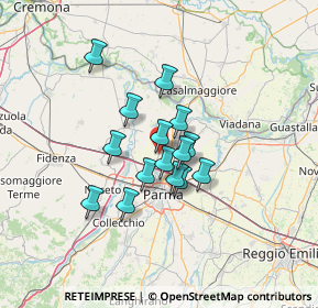 Mappa Strada Baganzola, 43126 Vicomero PR, Italia (9.52267)