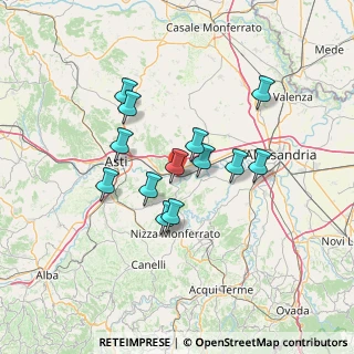 Mappa Piazza Libertà, 14030 Cerro Tanaro AT, Italia (11.32077)