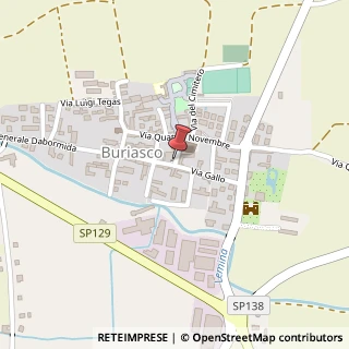 Mappa Via Gen.Dabormida, 1, 10060 Buriasco, Torino (Piemonte)