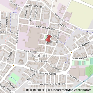Mappa Via Edmondo de Amicis, 21, 42042 Fabbrico RE, Italia, 42042 Fabbrico, Reggio nell'Emilia (Emilia Romagna)