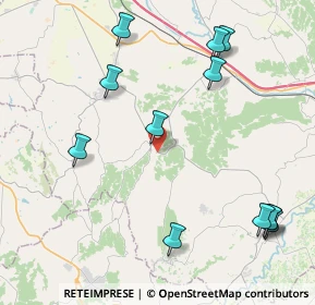 Mappa Via Monta' Gherba, 14012 Ferrere AT, Italia (5.09583)