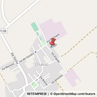 Mappa Via Angiale, 7, 10040 Osasio, Torino (Piemonte)