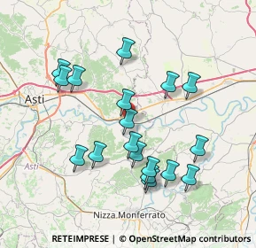 Mappa Via Giuseppe Trombetta, 14030 Cerro Tanaro AT, Italia (7.23778)