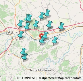 Mappa Via Giuseppe Trombetta, 14030 Cerro Tanaro AT, Italia (6.74412)