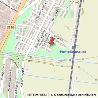 Mappa Via Miniera, 16, 44123 Ferrara, Ferrara (Emilia Romagna)