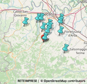 Mappa SP654R, 29028 Ponte dell'Olio PC, Italia (10.87308)