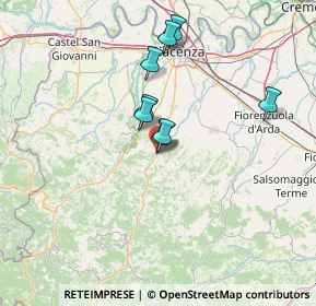 Mappa SP654R, 29028 Ponte dell'Olio PC, Italia (18.435)