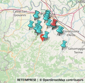 Mappa SP654R, 29028 Ponte dell'Olio PC, Italia (11.5175)