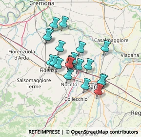 Mappa Via Giovannino Guareschi, 43012 Fontanellato PR, Italia (10.2005)