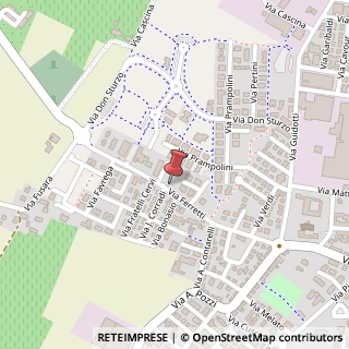 Mappa Via A. Ferretti, 42, 42042 Fabbrico, Reggio nell'Emilia (Emilia Romagna)
