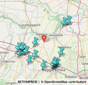 Mappa Via Bertona Vecchia, 42028 Poviglio RE, Italia (18.181)