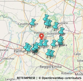 Mappa Via Bertona Vecchia, 42028 Poviglio RE, Italia (12.0165)