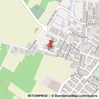 Mappa Via Favrega, 19, 42042 Fabbrico, Reggio nell'Emilia (Emilia Romagna)