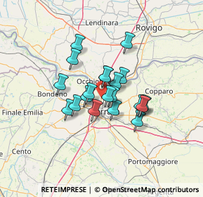 Mappa SS 16, 44123 Ferrara FE, Italia (9.2075)