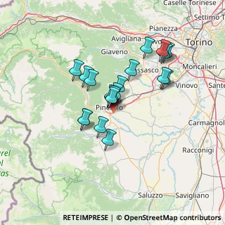 Mappa SS589, 10064 Pinerolo TO, Italia (11.109)