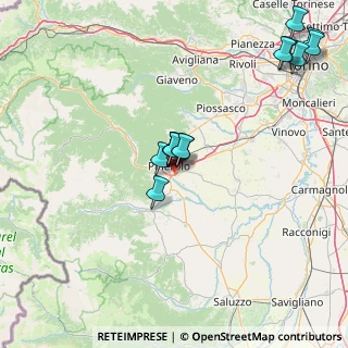 Mappa SS589, 10064 Pinerolo TO, Italia (15.35071)