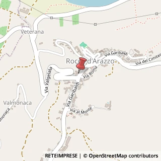 Mappa Via Garibaldi, 36, 14030 Rocca d'Arazzo, Asti (Piemonte)