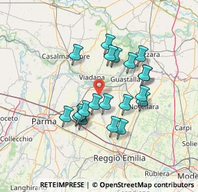 Mappa Via Partigiani d'Italia, 42028 Poviglio RE, Italia (11.918)