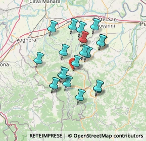 Mappa 27059 Zavattarello PV, Italia (11.734)