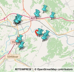 Mappa Via Stradale per Asti, 14030 Asti AT, Italia (3.841)