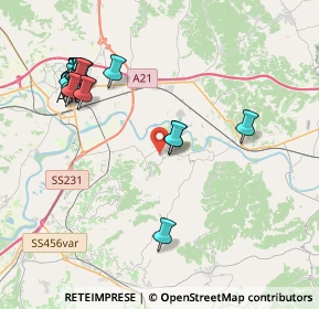 Mappa Via Stradale per Asti, 14030 Asti AT, Italia (4.606)