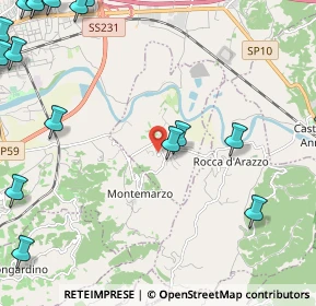 Mappa Via Stradale per Asti, 14030 Asti AT, Italia (3.662)