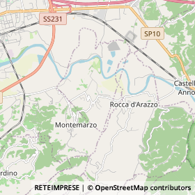 Mappa Azzano d'Asti