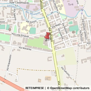 Mappa Via Saluzzo, 96-98, 10064 Pinerolo, Torino (Piemonte)