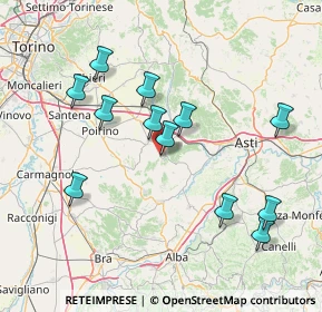 Mappa Via Vercelli, 14012 Ferrere AT, Italia (15.225)