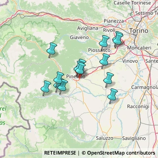 Mappa SP 23 del Colle di Sestriere, 10064 Pinerolo TO (12.085)