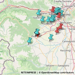 Mappa SP 23 del Colle di Sestriere, 10064 Pinerolo TO (17.7975)