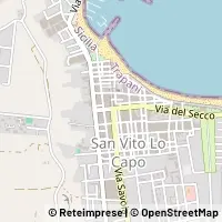 Karte San Vito lo Capo