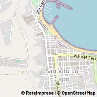 Peta San Vito lo Capo