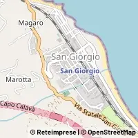 Kaart Gioiosa Marea