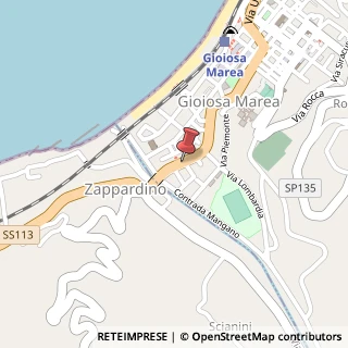 Mappa Via umberto i 185, 98063 Gioiosa Marea, Messina (Sicilia)