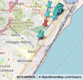 Mappa Via Liguria, 98124 Messina ME, Italia (1.3355)